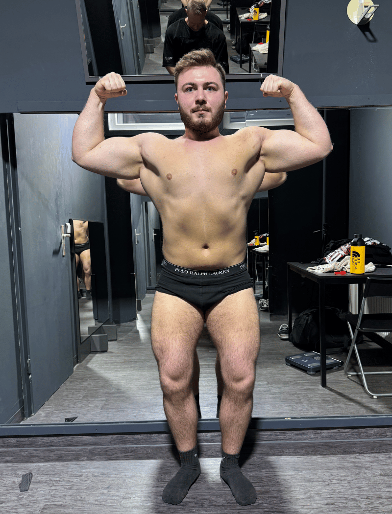 Athlet vorher Berlin Bodyforming Training